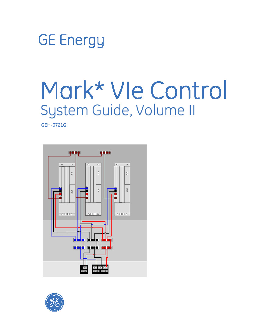 First Page Image of GE IS200TVIBH2B Mark VIe Control System Guide Volume II GEH-6721G.pdf